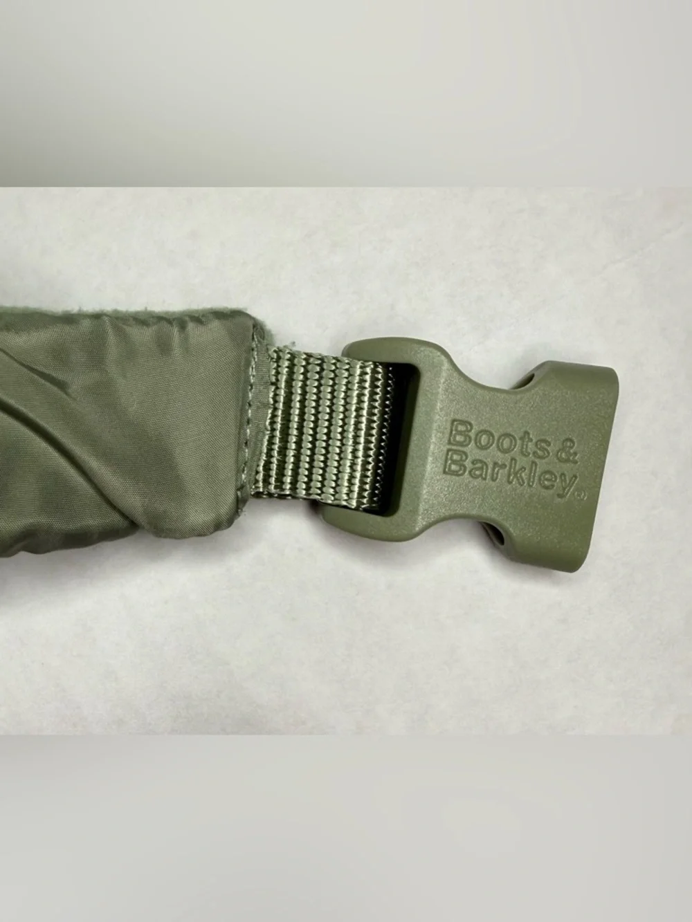 Boots and Barkley Green Puffer Jacket for Dog Size M